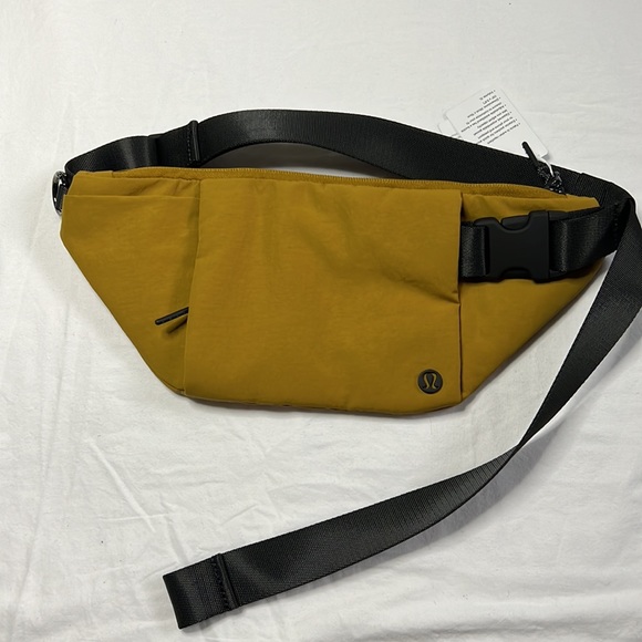 lululemon athletica Other - Lululemon multipocket belt bag in mustard